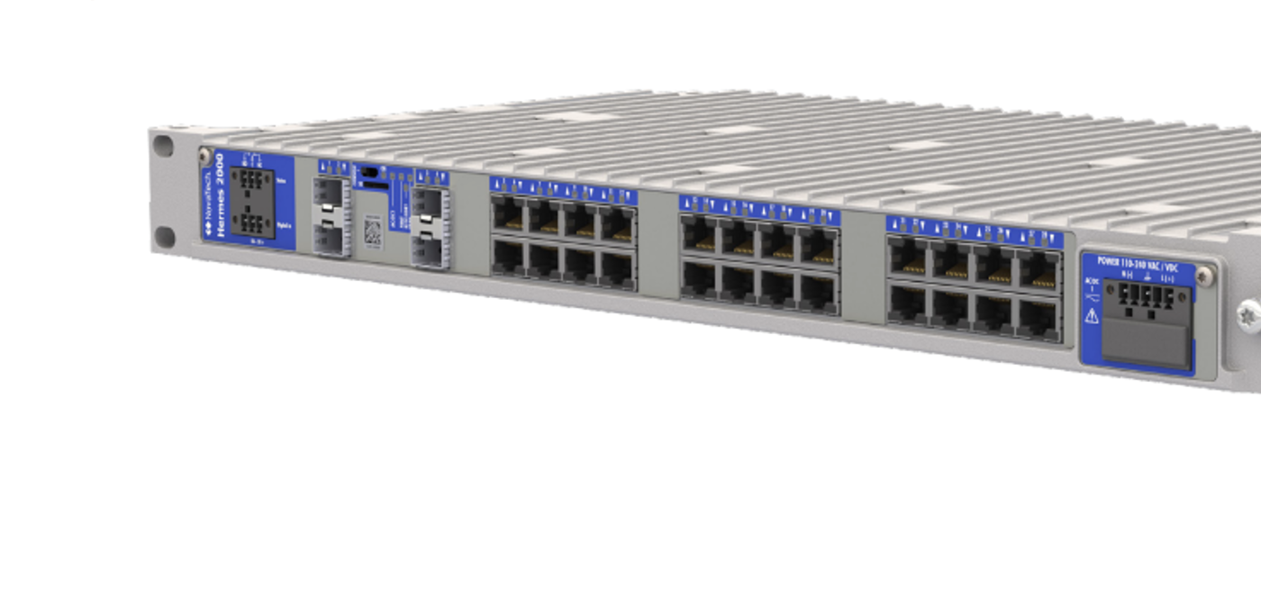 NovaTech Hermes 2000 series of utility-grade Layer 2 Ethernet switches